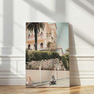 Coastal Villa Canvas Print