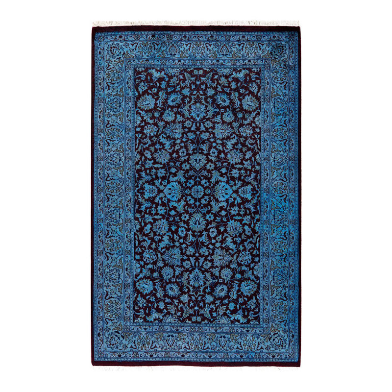 Fine Vibrance One-of-a-Kind 3' 2" X 5' 1" Hand Knotted Area Rug