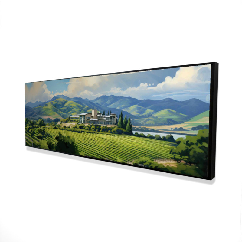 «Peaceful Day» sur toile