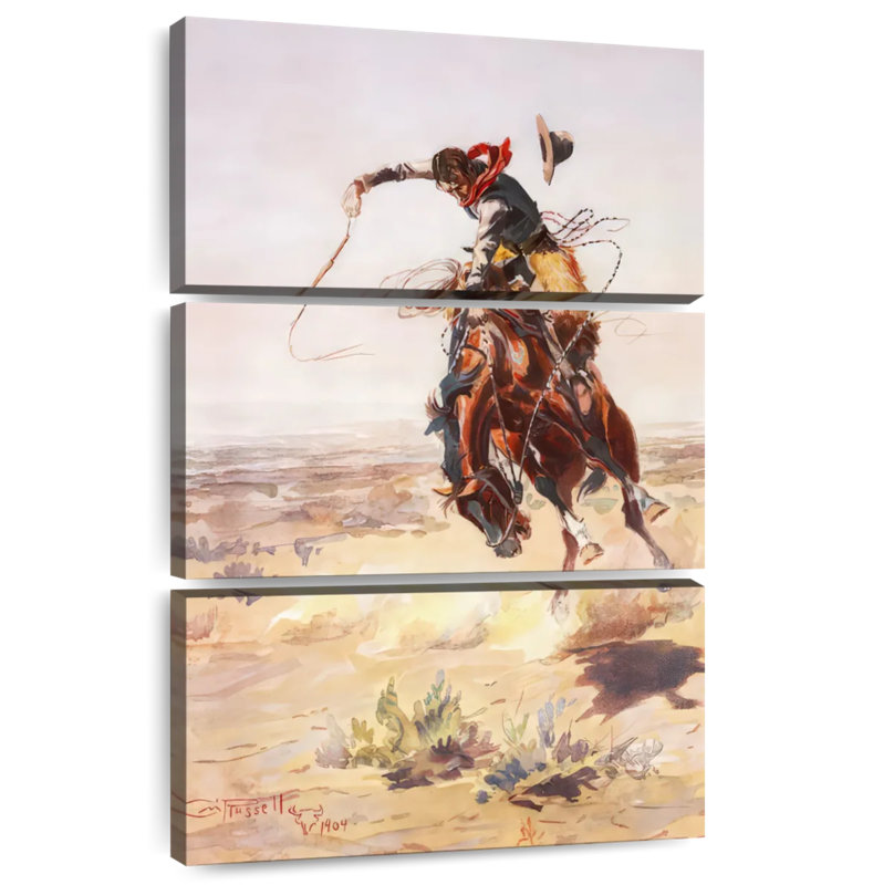 A Bad Hoss, 50" H x 32" W