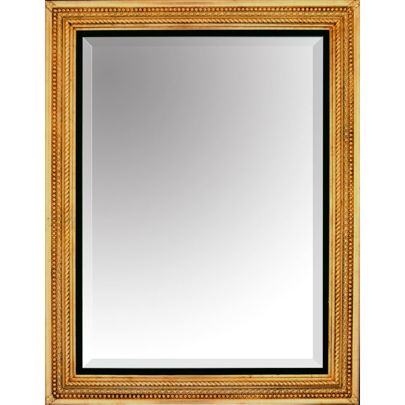 Wood Flat Wall Mirror, 61" x 47" 