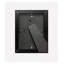 Cadre photo noir en MDF 5 x 7 avec verre PS - fixation murale et affichage de table-130079486