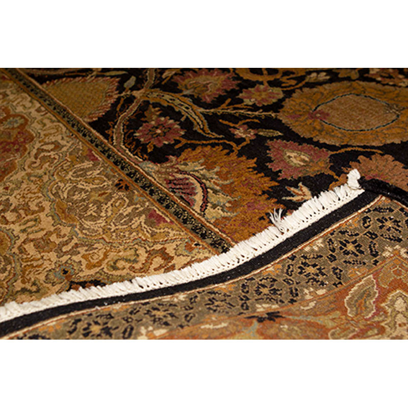 Hand Woven Wool Floral Area Rug