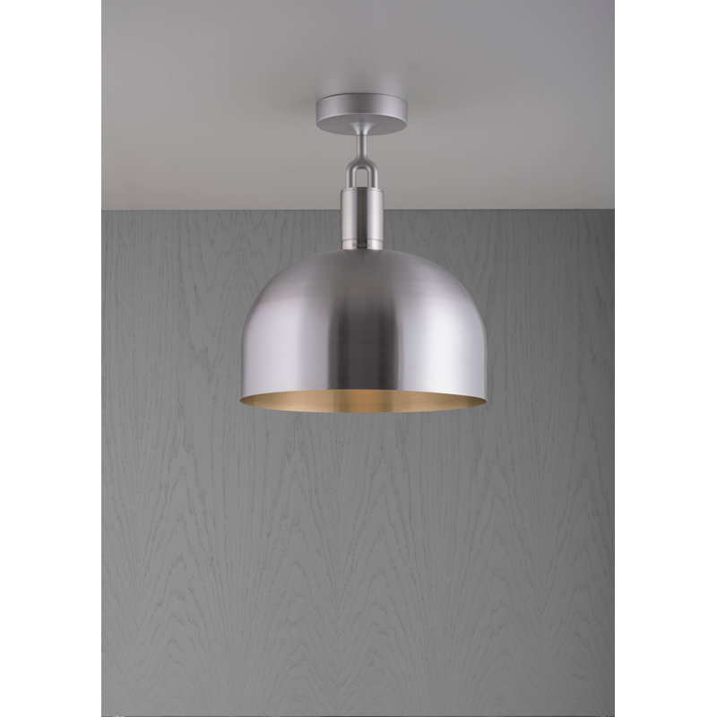 Semi Flush Mount, Steel, Large