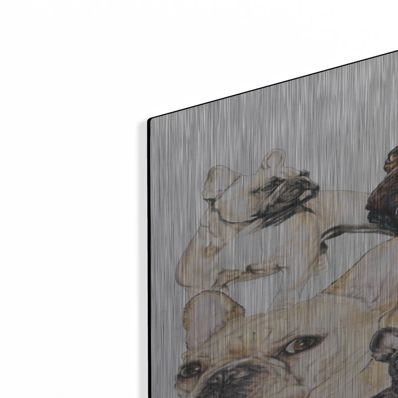 «French Bulldog 2» par Barbara Keith, H 36 po x l 24 po