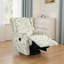 Fauteuil inclinable et oscillant rembourré à oreilles avec poignée manuelle et garniture Naihead-1428246409