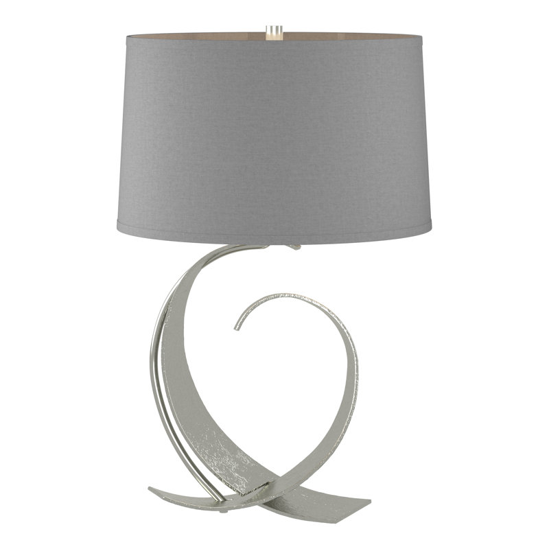 Fullered 22.1'' Table Lamp, Sterling, Natural Anna