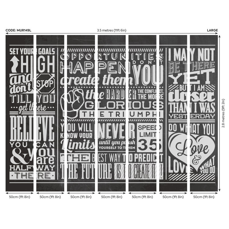 Nagy Wall Mural, 280cm L x 350cm W
