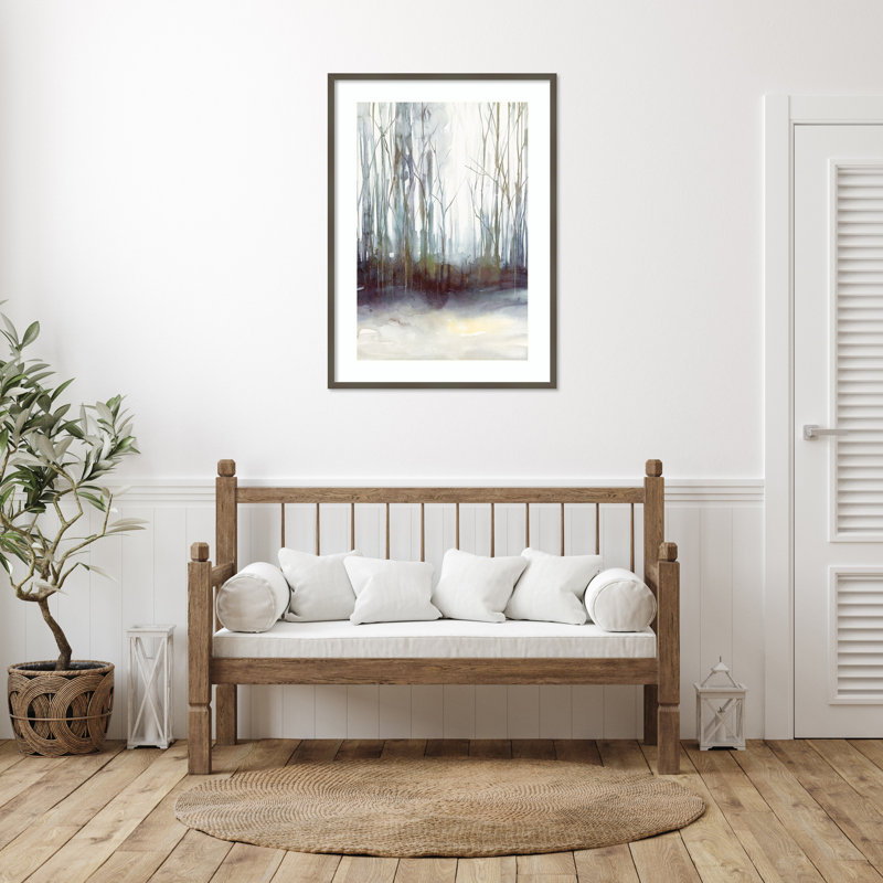 «Winter Storm» par Isabelle Z, impression sur bois encadrée, H 41 po x l 30 po