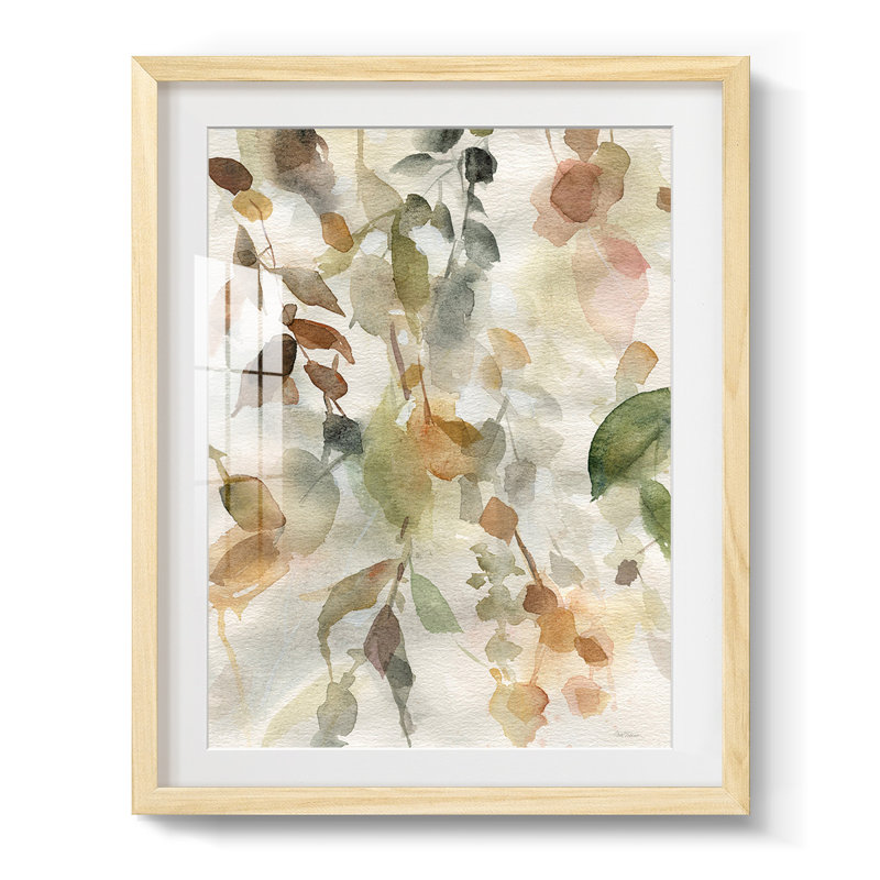 Neutral Spring II, reproduction encadrée, Blanc, Papier avec cadre naturel