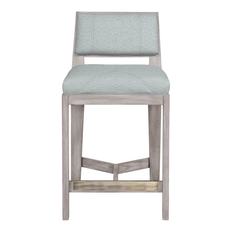Thom Filicia 32.5'' Stool, Dove Gray, Ian Haze