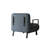 Versatile Convertible Chair Bed with Adjustable Backrest and Pillow for Home and Office