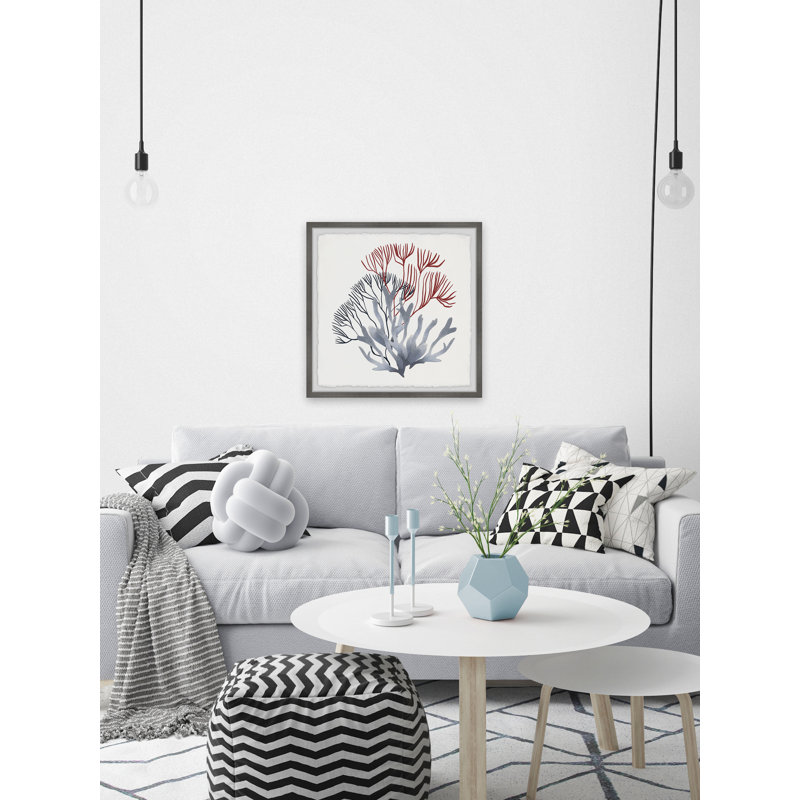 Secret Of The Sea - Single Picture Frame Print, 45cm H x 45cm W x 3.81cm D