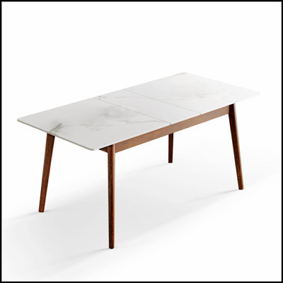 Modern Dining Table with High-Quality Material and Smooth Finish, Perfect for Elegant and Practical Dining Experiences