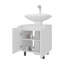 Meuble-lavabo blanc pour lavabo sur pied-638622427