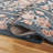 Abani Rugs Terase SAK140A Indoor/Outdoor Floral Navy Area Rug-305039762