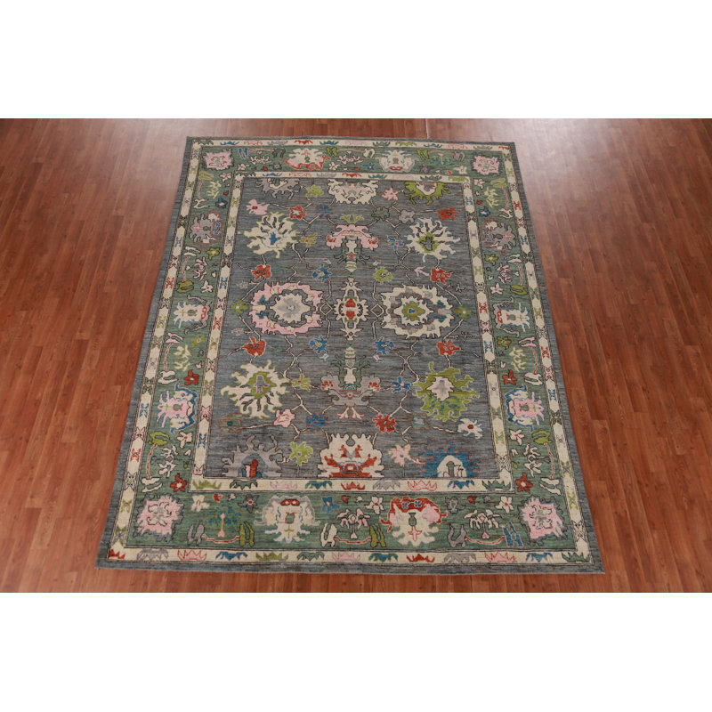 Vegetable Dye Oushak Turkish Area Rug 8x10