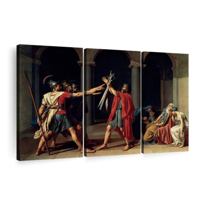 " The Oath Of The Horatii " 3 - Pieces on