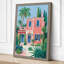 Mediterranean Villa Coastal - Wrapped Canvas-993896852-993896862