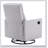Modern Upholstered Rocker Nursery Chair Plush Seating Glider Swivel Recliner Chair-831219656