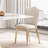 White Solid back side Chair(Set of 2)