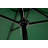 14.8 Ft Double Sided Outdoor Umbrella Rectangular Large with Crank
