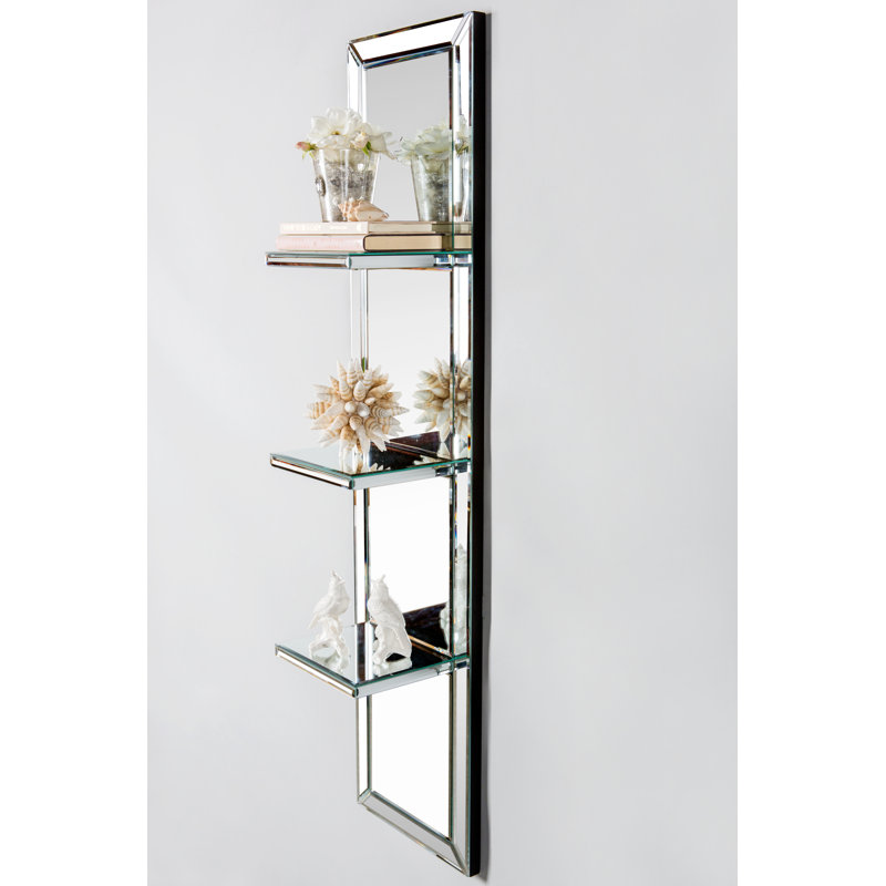 Tablette murale Beatrice - Miroir