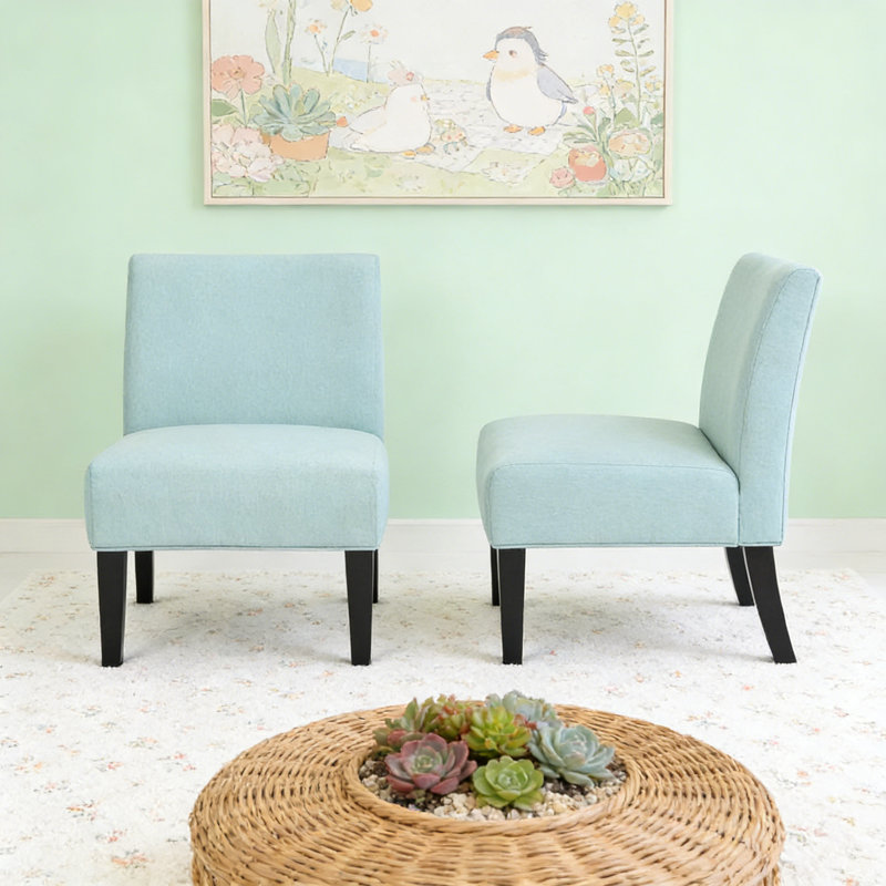 Chaise d'appoint, Bleu clair