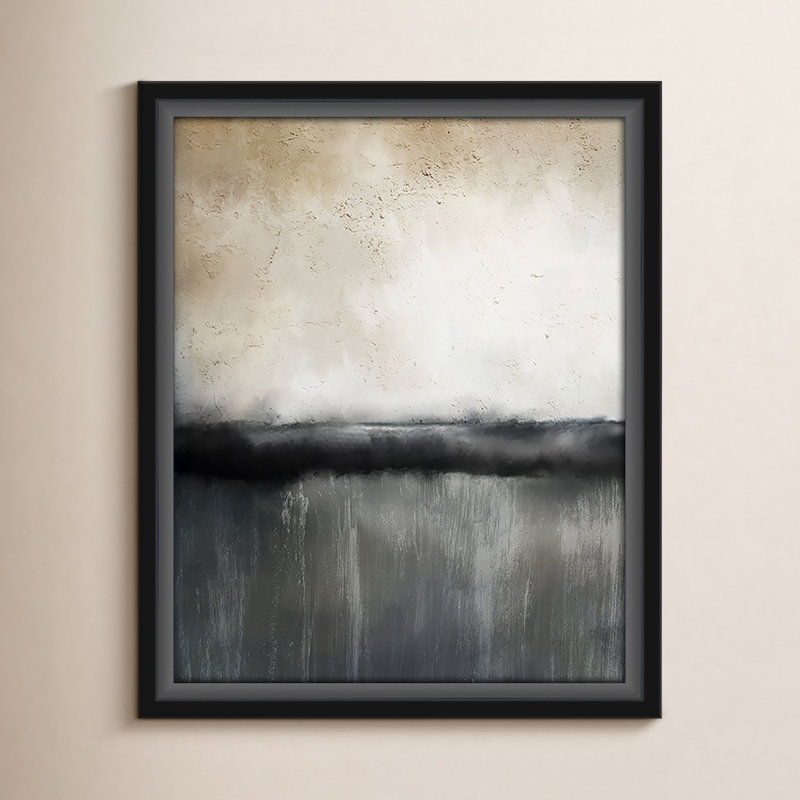 Dorota Sunset by Kimberly Allen Print, Picture Framed Canvas, 15.5" H x 12.5" W, Black