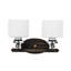 Éclairage pour meuble-lavabo 2 lumières modern Winder