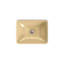 Yepsen Glass Undermount Bathroom Sink-1023346713