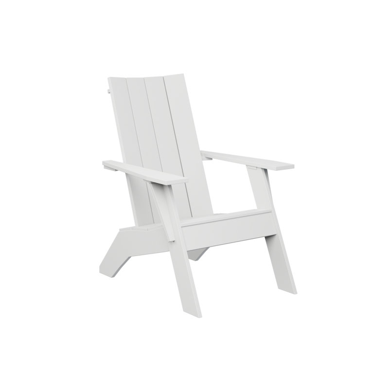 Berlin Gardens Nordic Adirondack Chair, Matte White