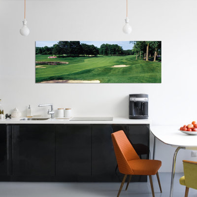 " Trees In A Golf Course, Whirlpool Golf Course, Niagra Falls, Ontario, Canada " by Panoramic Images