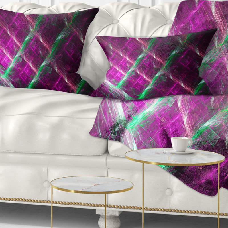 Coussin lombaire abstrait