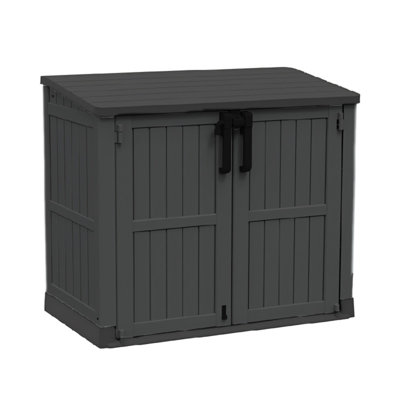 Très grande armoire de rangement pour terrasse et jardin verrouillable 233 gallons pour terrasse et jardin