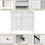 Meuble-lavabo simple 36 po avec comptoir en céramique, assemblage requis-1686596350