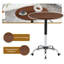 Metal Base Dining Table