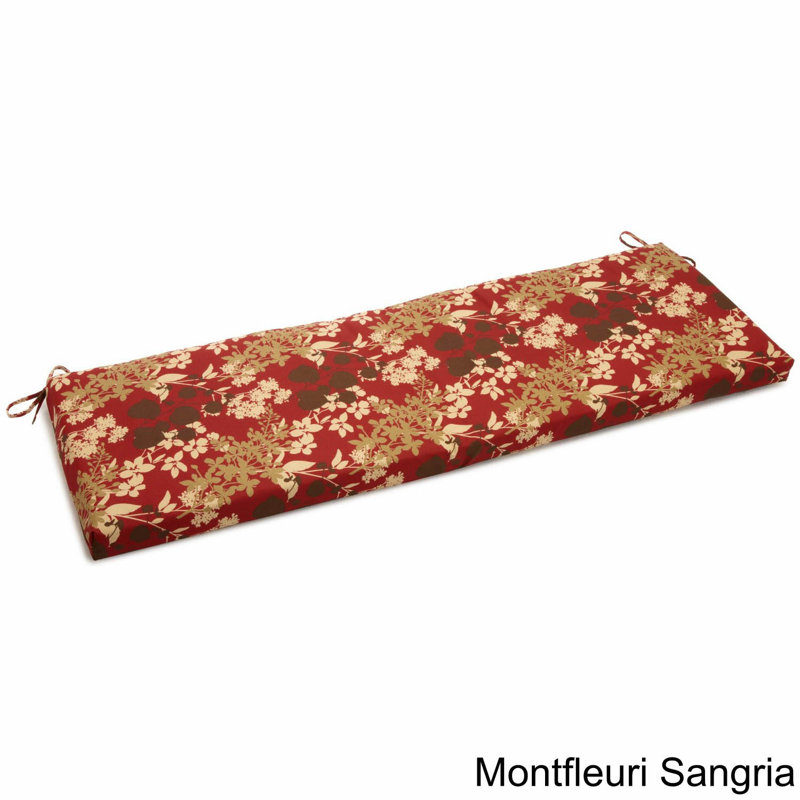 Outdoor 3'' Bench Seat Cushion, 3" H x 63" W x 19" D