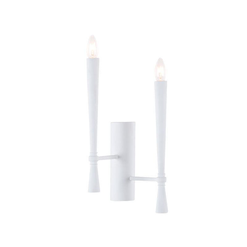 Dumas Steel Wallchiere, Matte White