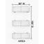 Tables de formation mobiles commerciales avec alimentation intégrée | Lot de 3 | Tables de formation gigognes pliantes de 203 cm (80 po) | Roulettes verrouillables | Mobilier pour salles de conférence et salles de classe | Blanc 6 places
