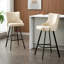 Chaise d'appoint blanche à dossier solide (ensemble de 2)-892372977-892372982-892372980