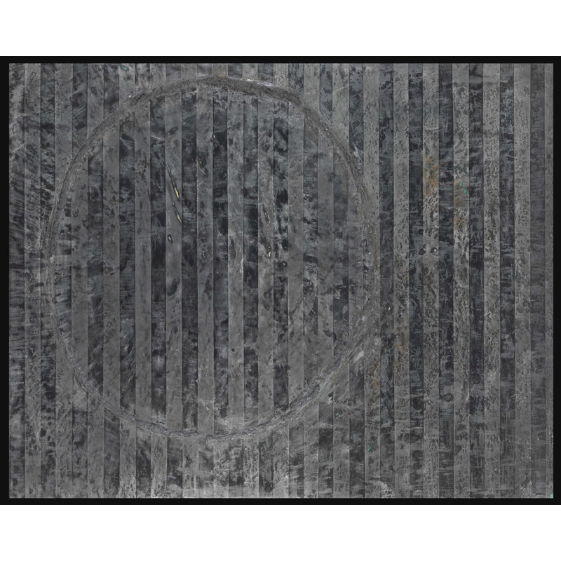 Ripe Stone - peinture sur toile à cadre flottant