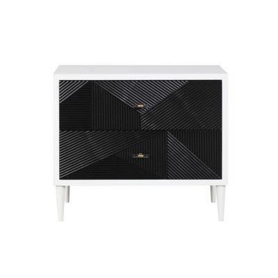 Solid Wood 2 - Drawer End Table