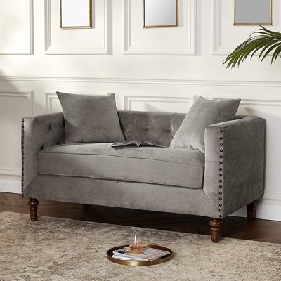 Aliya-Grace 62 " Velvet Loveseat