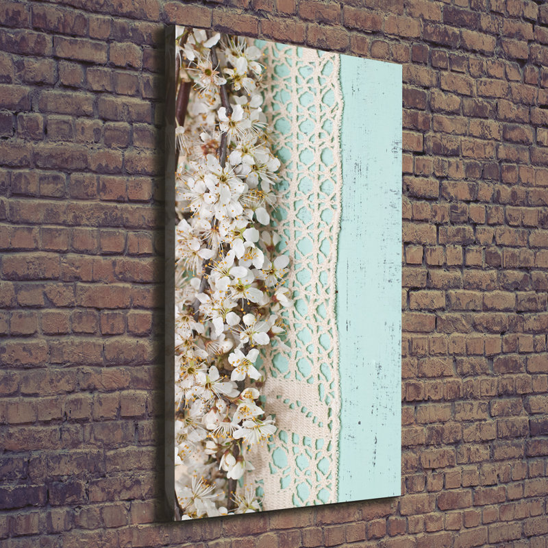 Cherry blossoms 1 Piece Wrapped Canvas Wall Art, 140cm H x 70cm W
