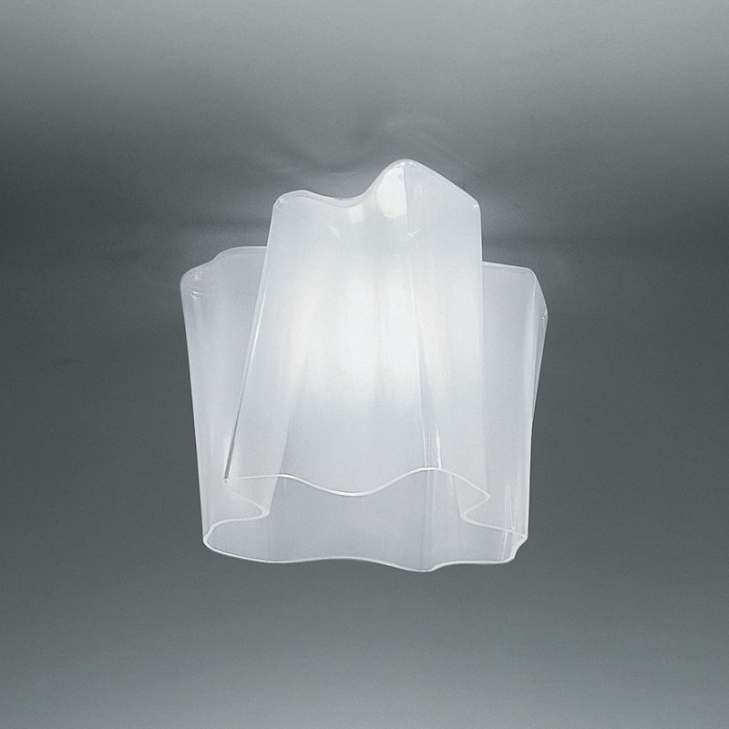 Logico Micro Single Semi Flush Mount, 7.5" H x 7" D x 7" W