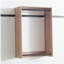 Devi Oak Wall Mounted Wood Closet System