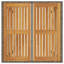 5 Piece Garden Dining Set-1407865563