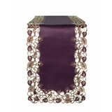 Niya Elegant Table Runner for Dining Room Decor Tarantino Lace Table Runner for Luxurious Table Decor