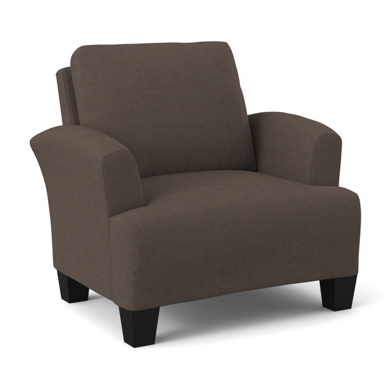 Mullins Upholstered Armchair, Morris Brownie